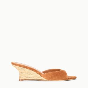 BRIGITTE WEDGE | TABAC NATURAL