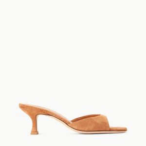 BRIGITTE SUEDE MULE | TAN