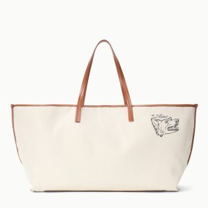 CUSTOM STAUD x C.BONZ CHRISTOS TOTE | CREAM TAN
