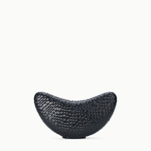 CRESCENT CLUTCH | BLACK
