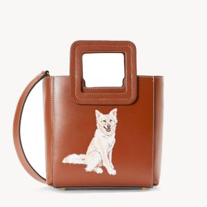 CUSTOM MINI SHIRLEY LEATHER BAG | TAN