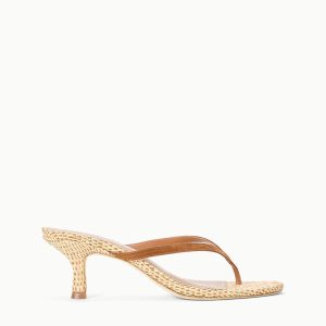 FREJA KITTEN HEEL | TABAC NATURAL