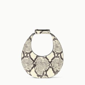 GOODNIGHT MOON BAG | WHITE SNAKE