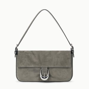 HARLOW BAG | STORM SUEDE