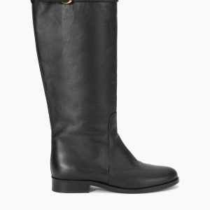HARLOW RIDING BOOT | BLACK