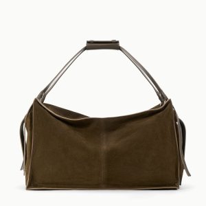 LARGE HAROLD BAG | TRUFFLE SUEDE