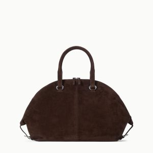 HESTER SATCHEL | ESPRESSO SUEDE