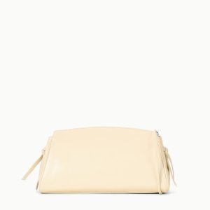 MAUDE CONVERTIBLE CLUTCH | CREAM