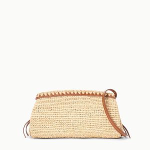 MAUDE CONVERTIBLE CLUTCH | NATURAL TAN
