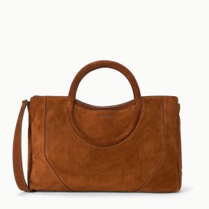 MAUDE SATCHEL | TABAC SUEDE