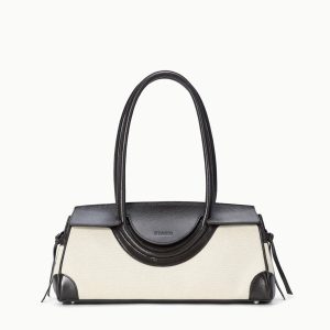 MAUDE SHOULDER BAG | NATURAL ESPRESSO