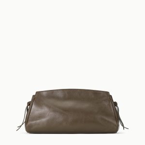 MAUDE SOFT CLUTCH | TRUFFLE