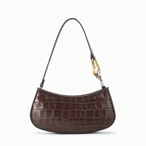 OLLIE BAG | ESPRESSO CROCO