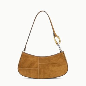 OLLIE BAG | TAN SUEDE