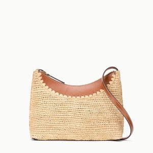 ROWEY RAFFIA BAG | NATURAL TAN