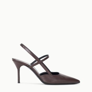 SEBASTIAN HIGH HEEL SLINGBACK | ESPRESSO