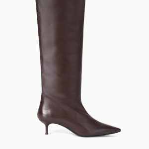 SEBASTIAN KITTEN HEEL BOOT | ESPRESSO