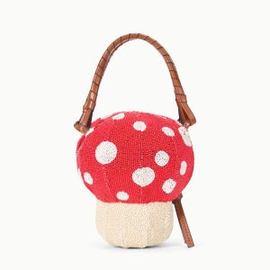 SHROOM BEADED BAG | MUSHROOM