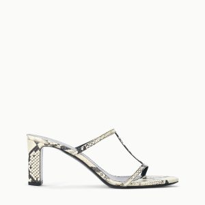 TALITA HEEL | WHITE SNAKE