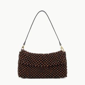 TIMMY SHOULDER BAG | DARK BROWN