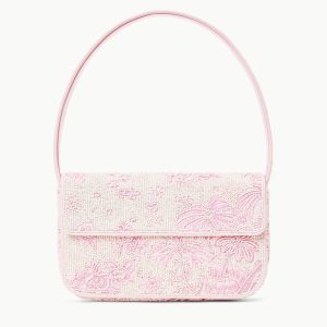 TOMMY BEADED BAG | IVORY CHERRY BLOSSOM TOILE