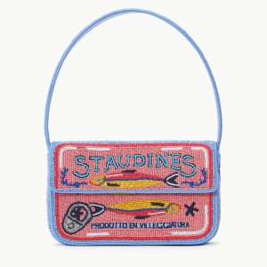 TOMMY BEADED BAG | STAUDINES PINK