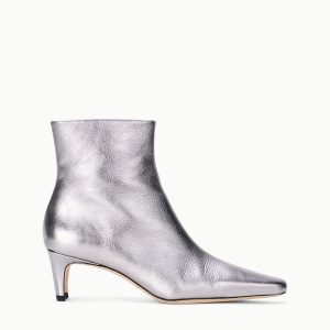 WALLY ANKLE BOOT | PEWTER