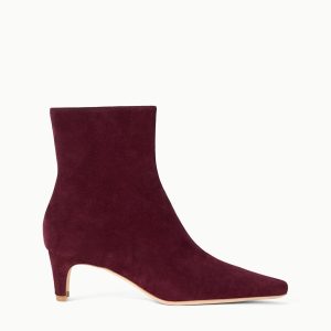WALLY ANKLE BOOT | SYRAH SUEDE