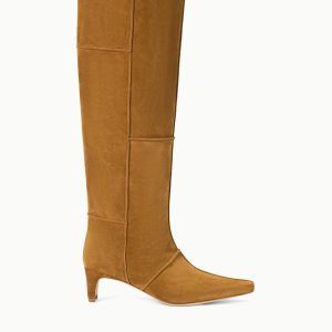WALLY BOOT | PATCHWORK TAN SUEDE