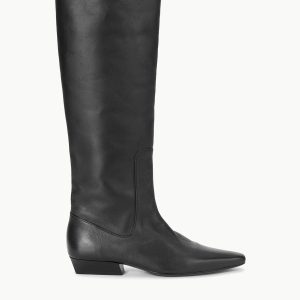 WALLY FLAT BOOT | BLACK