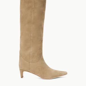 WESTERN WALLY BOOT | DUNE SUEDE
